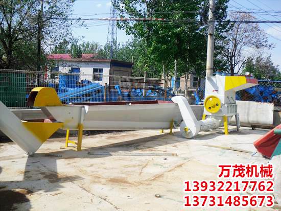成套pet清洗設(shè)備--破碎機、漂洗槽